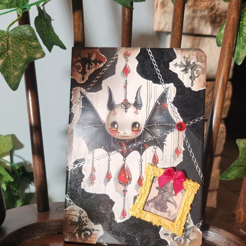 Cahier d'écriture chauve-souris