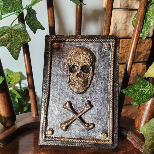 Cahier d'écriture tête de mort