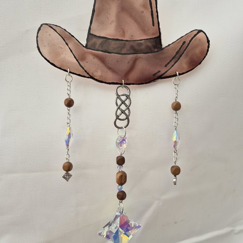 Attrape-soleil chapeau cowboy