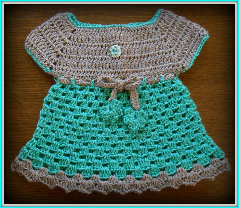 Robe Bebe Crochet Multicolore Vetement Enfant Cadeau Naissance Un Grand Marche Robe Bebe Crochet Multicolore Vetement Enfant Cadeau Naissance Un Grand Marche
