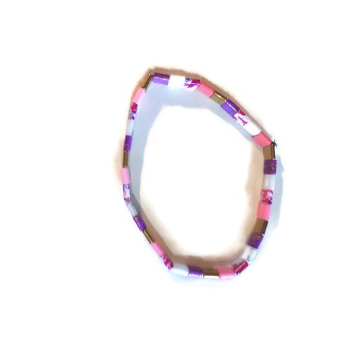 Bracelet élastique "pink"