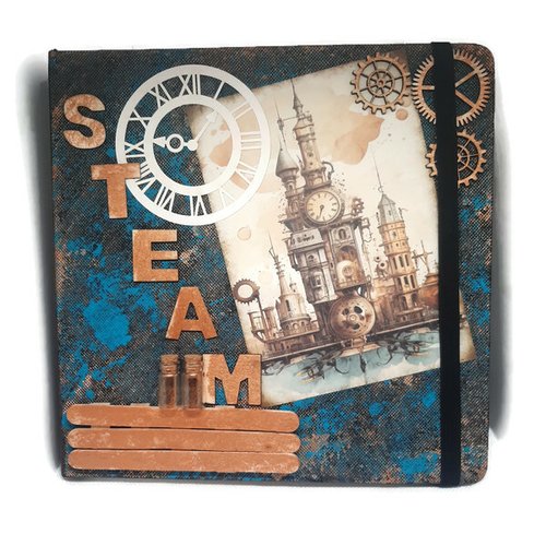 Carnet à croquis "steam"