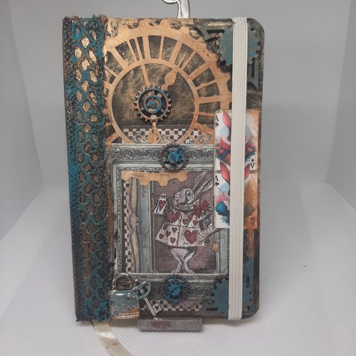 Carnet steampunk fantastique – 192 pages lignées