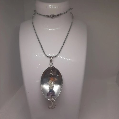 Collier artisanal "lune"