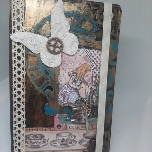 Carnet de notes "derrière le rideau"