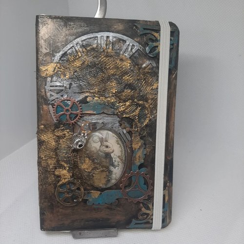 Carnet à lignes "engrenages"
