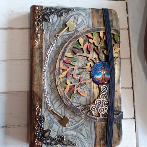 Carnet unique – arbre de vie féérique