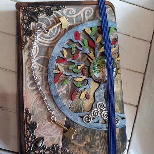 Carnet féérique – arbre de vie 4