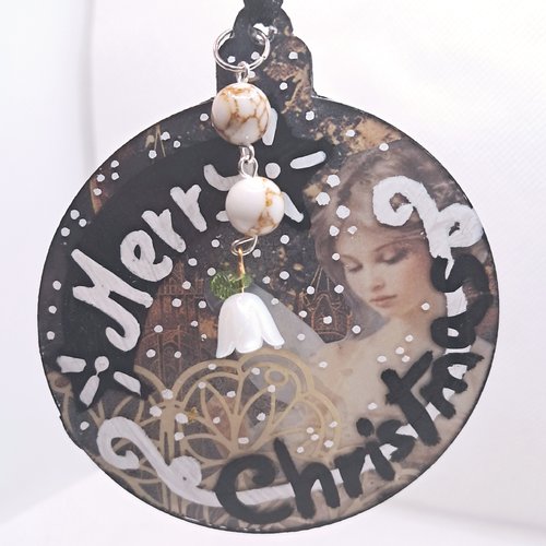 Boule de noël "noël féerique"