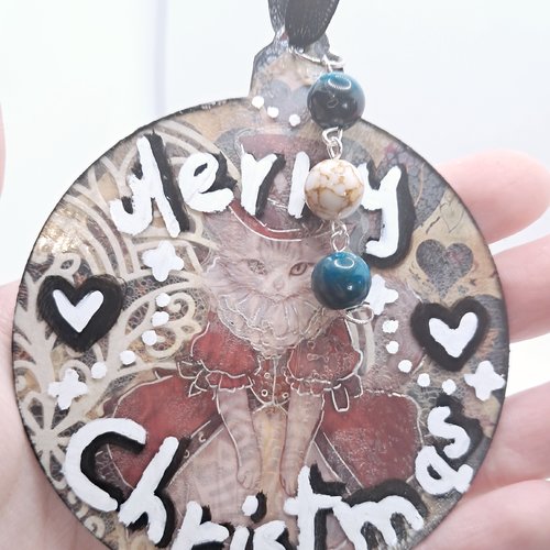 Boule de noël "chat"