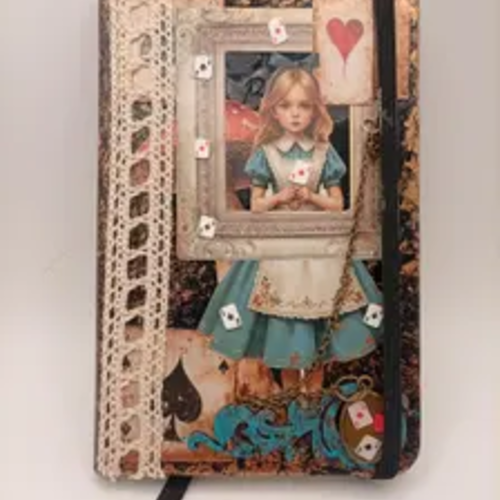 Carnet à lignes steampunk