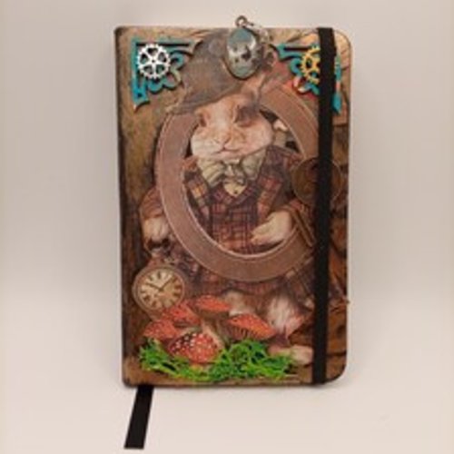 Carnet de notes "le lapin blanc"