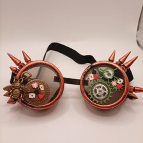 Lunettes steampunk "alice"