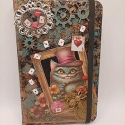 Carnet de notes "le chat d'alice"