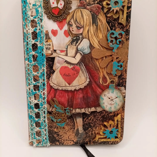 Carnet de notes "alice manga"