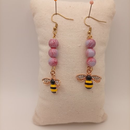 Boucles d'oreilles fantaisie en acier inoxydable