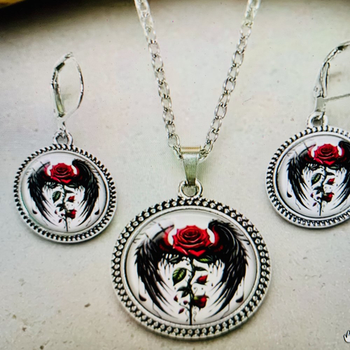 Parue de bijoux  ( roses)