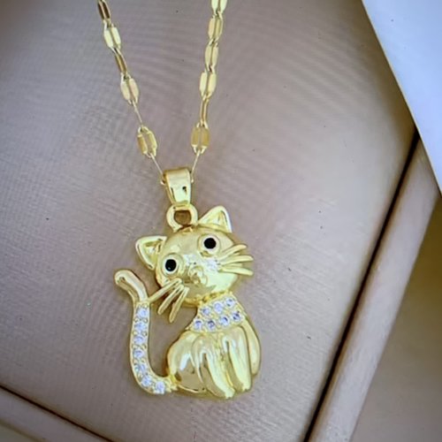 Lapin sur pendentif  ras de cou  argenté