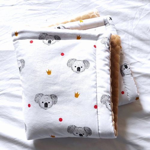 Plaid naissance petit modèle - koala