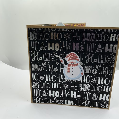 Carte de noël scrapbooking pop up
