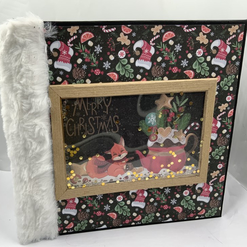 Album scrapbooking pop up noël
