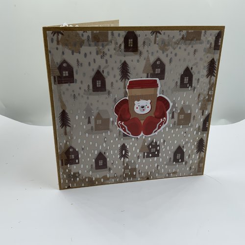 Carte de noël scrapbooking pop up