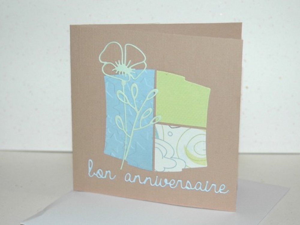 Carte Bon Anniversaire Aux Couleurs Pastel Un Grand Marche