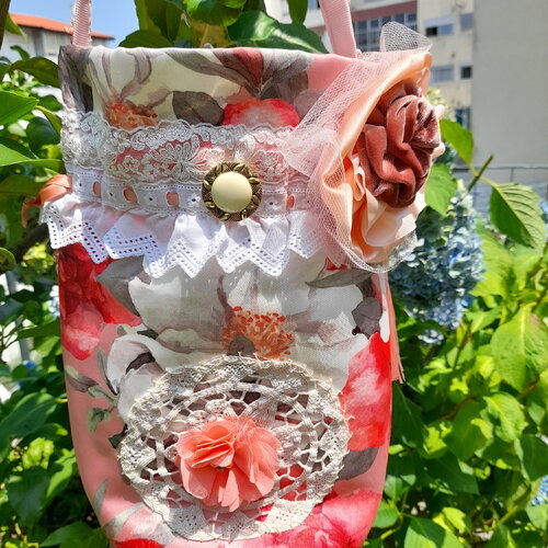 Sac romantic dentelle jupon bohéme