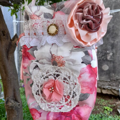 Sac bandouliére romantic shabby dentelle bohéme
