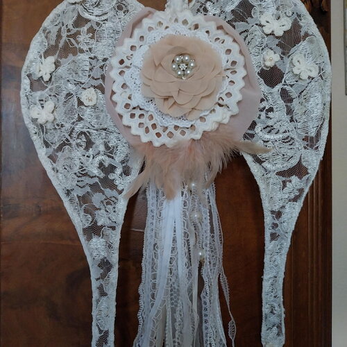 Ailes d ange dentelle shabby