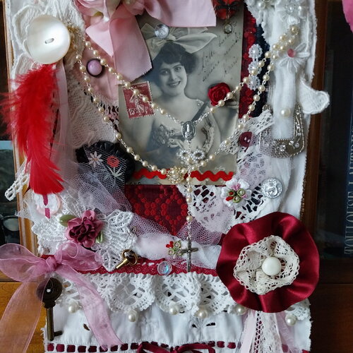 Décor victorien shabby á suspendre
