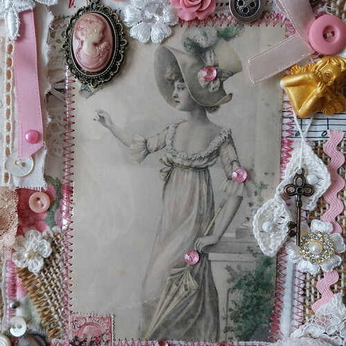 Suspension victorien shabby romantic