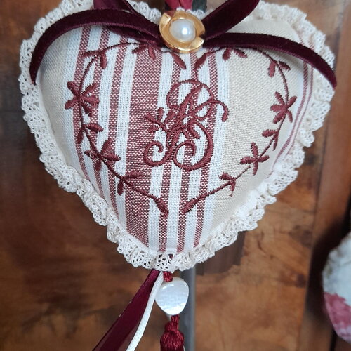 Décor coeur shabby victorien