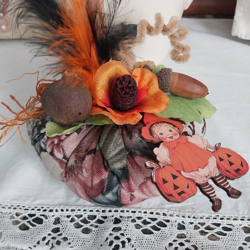 Citrouilles fait main-halloween/ en cours photos