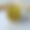 Fil coton ciré jaune 1 mm x 2 m