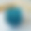 Fil coton ciré bleu ciel 1 mm x 2 m