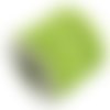 Fil coton ciré vert chartreuse 1 mm x 5 m