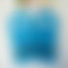 Sachets plastique cadeau 15 x 9 cm bleu motif tour eiffel x 10