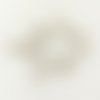 50 anneaux 6 mm argent mat