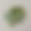 Perles en verre nacré 8 mm vert 2 tons x 20- fin de série