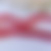 10 perles en verre tréfilé 10 mm rouge