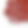 50 perles acrylique imitation bois 9x 8 mm marron
