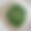 10 boutons résine 4 trous 10 mm vert