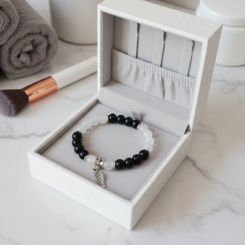 Kit bracelet fil élastique et perles en verre