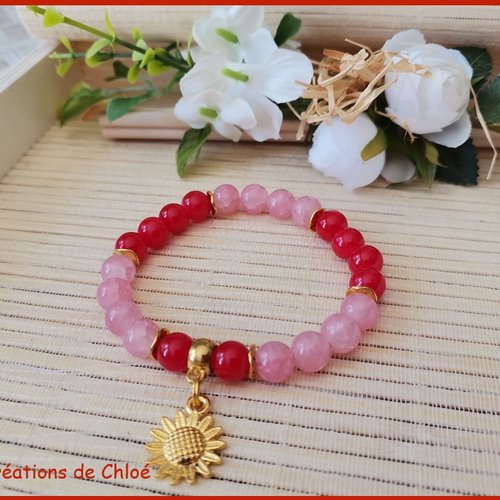 Kit bracelet fil élastique et perles en verre