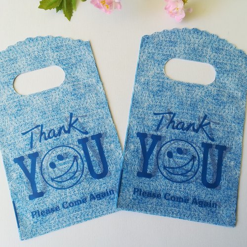 10 sachets plastique cadeau 15 x 9 cm