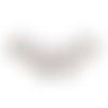 Composant central pour collier 12 cm platine x 1
