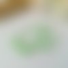 25 perles en verre ronde 6 mm vert api