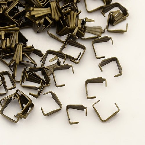 20 bélières bronze attaches pendentif
