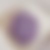 10 boutons résine 4 trous 10 mm lilas